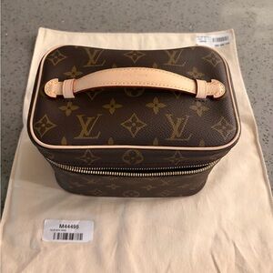 Louis Vuitton Nice Vanity BB Case with Dust Bag Authentic NEW